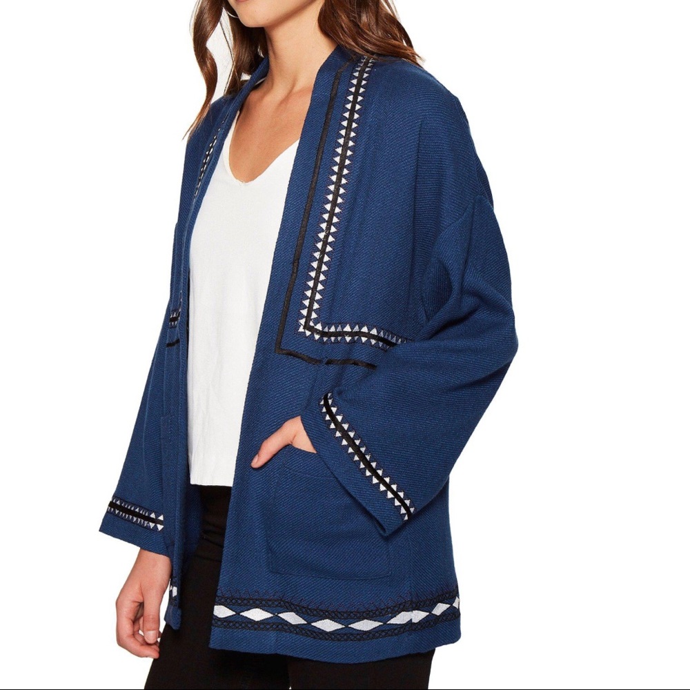 Dolce Vita Keegan Embroidered Knit Jacket